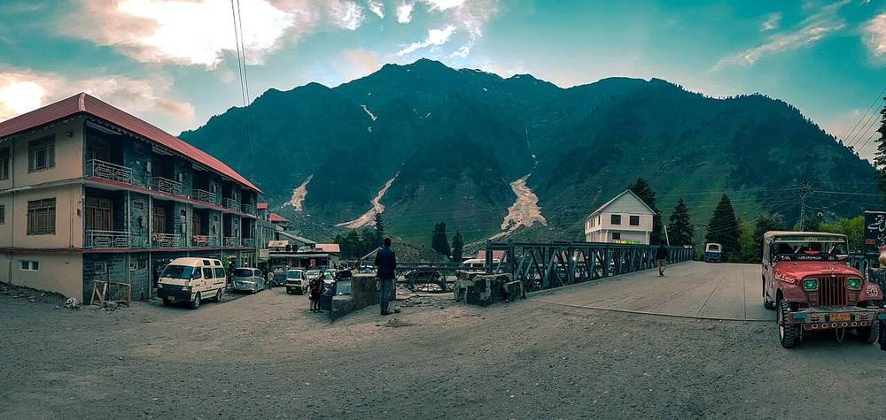 Naran bazaar in Kaghan Valley